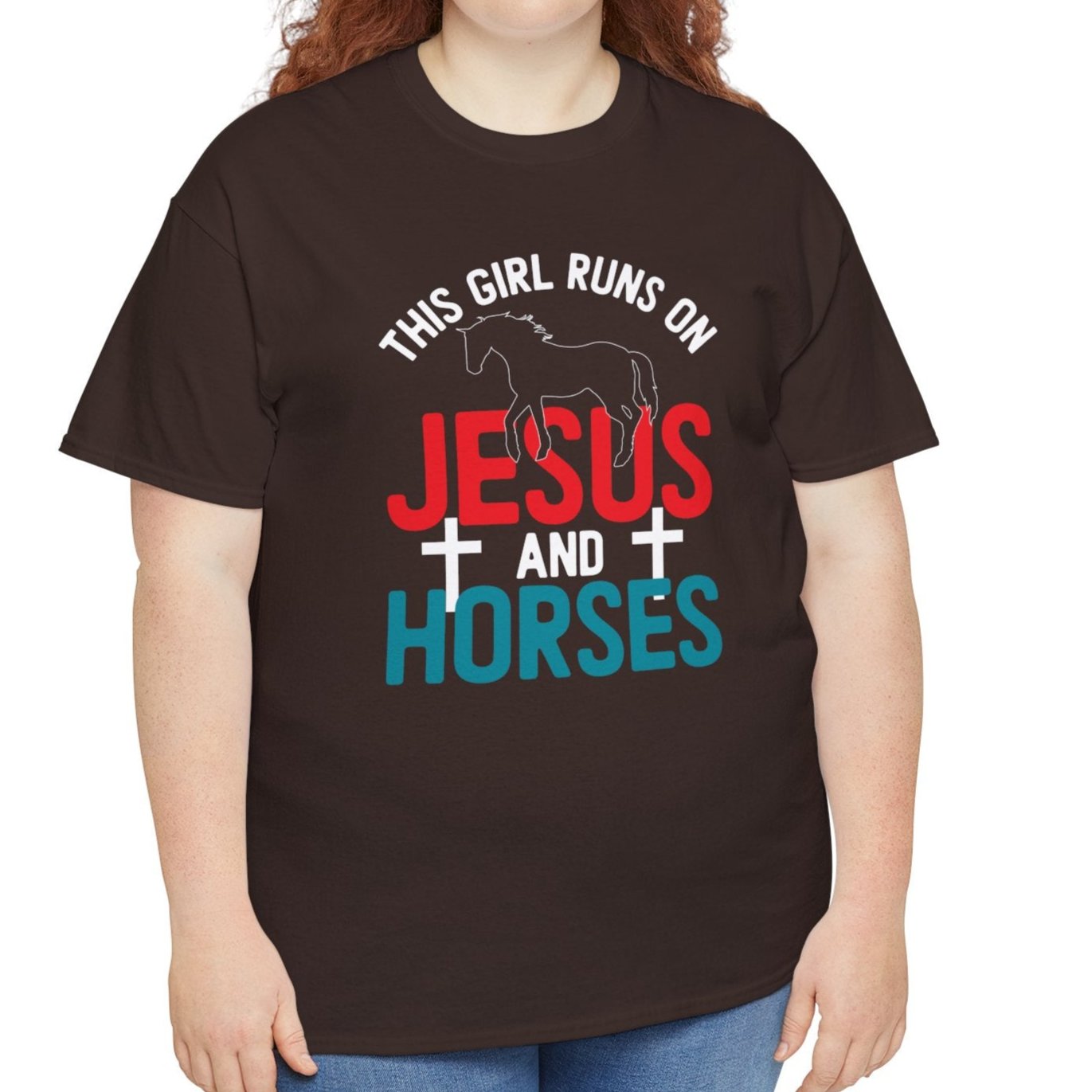 Jesus & Horses Tee - Kim’s Signature Beauty & Accessories    (Store description)