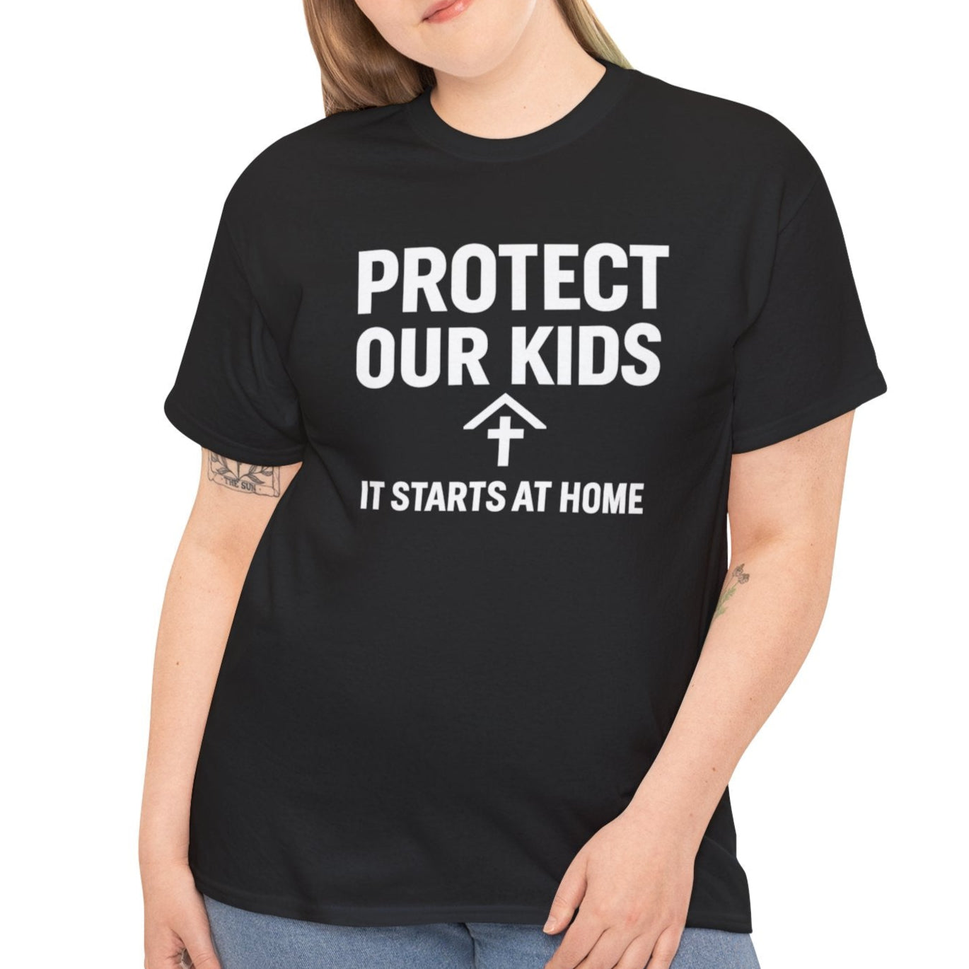 Protect Our Kids Awareness T-Shirt – It Starts at Home