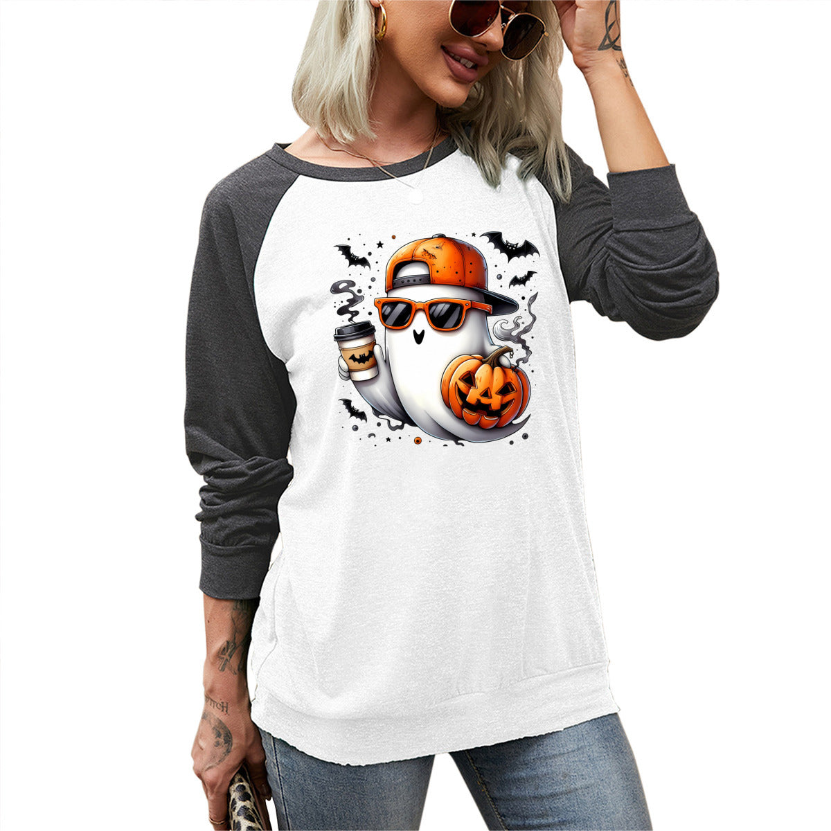 Dude Ghost long Sleeve Tee - Kim’s Signature Beauty & Accessories    