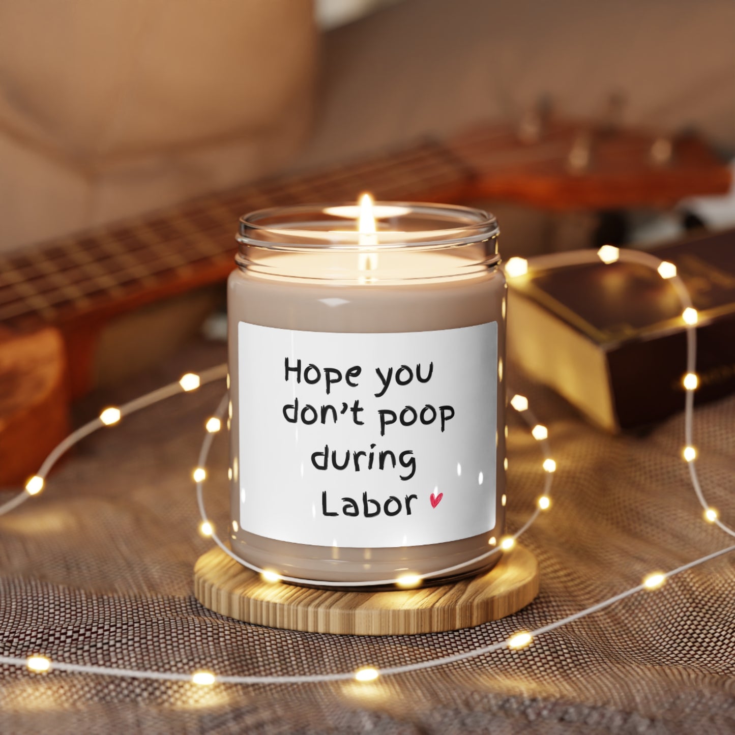 Don't Poop During Labor | Scented Soy Candle, 9oz - Kim’s Signature Beauty & Accessories    (Store description)