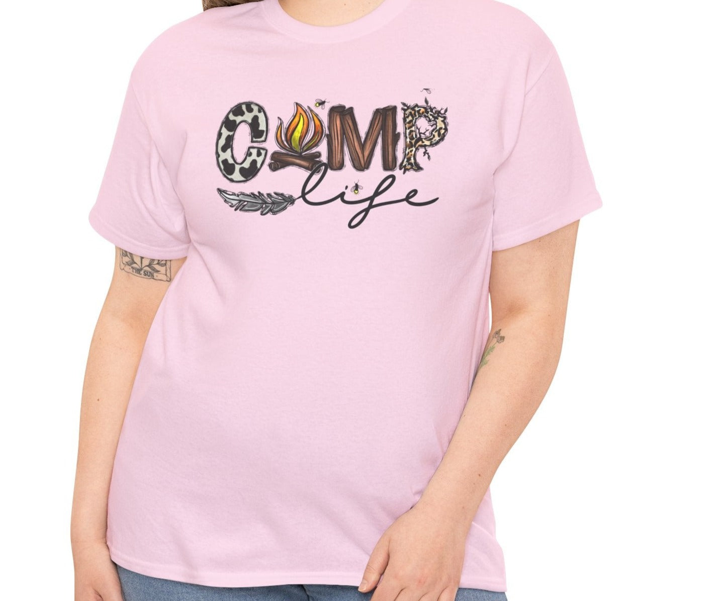 Camp Life | Cotton Tee - Kim’s Signature Beauty & Accessories    (Store description)