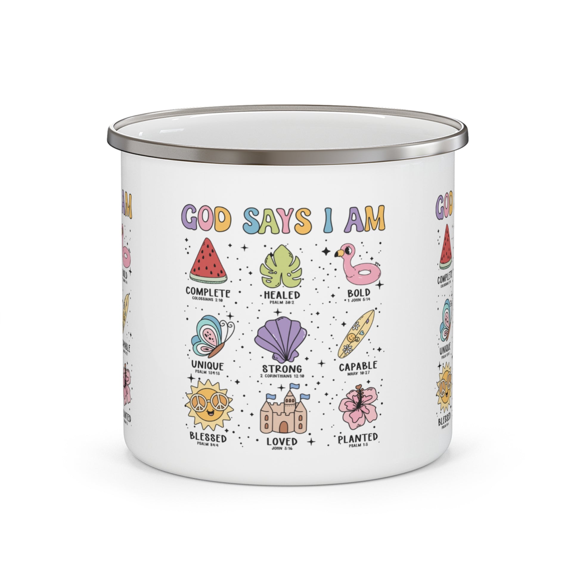 God Says I am... Camping Mug - Kim’s Signature Beauty & Accessories    (Store description)
