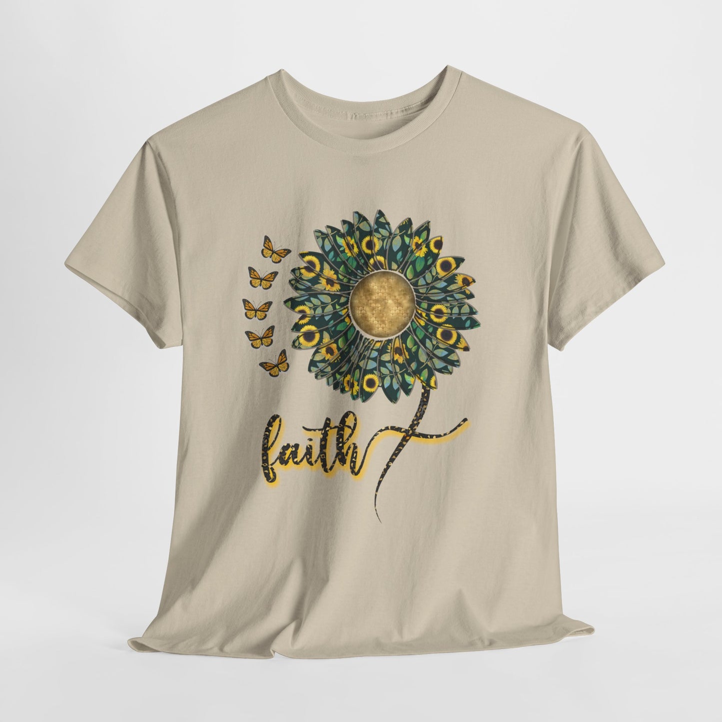 Faith & Sunflowers Tee - Kim’s Signature Beauty & Accessories    (Store description)