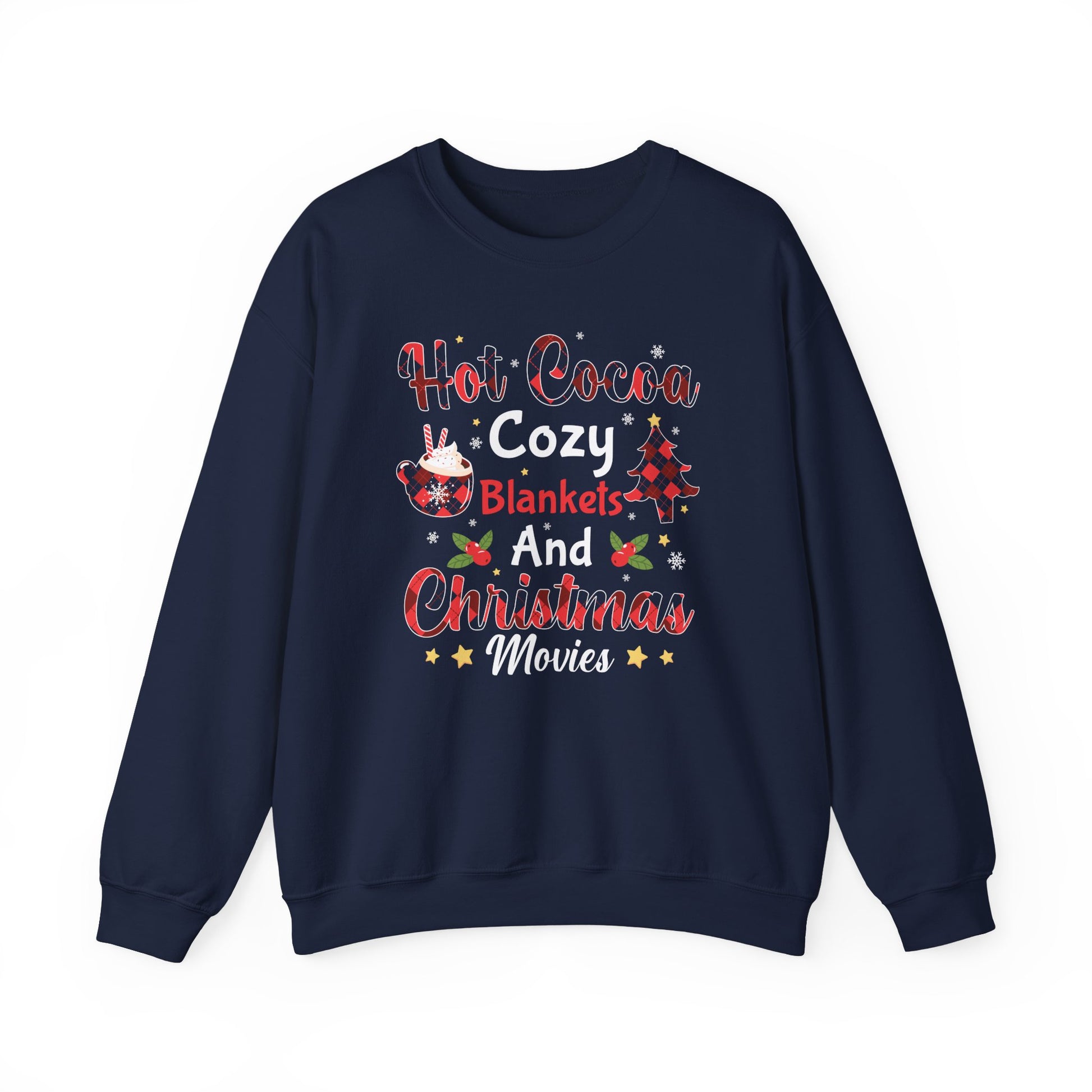 Cozy Blankets & Christmas Movies Sweatshirt - Kim’s Signature Beauty & Accessories    (Store description)
