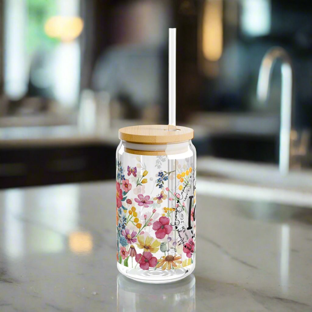 I Am Sipper Glass - Kim’s Signature Beauty & Accessories    (Store description)