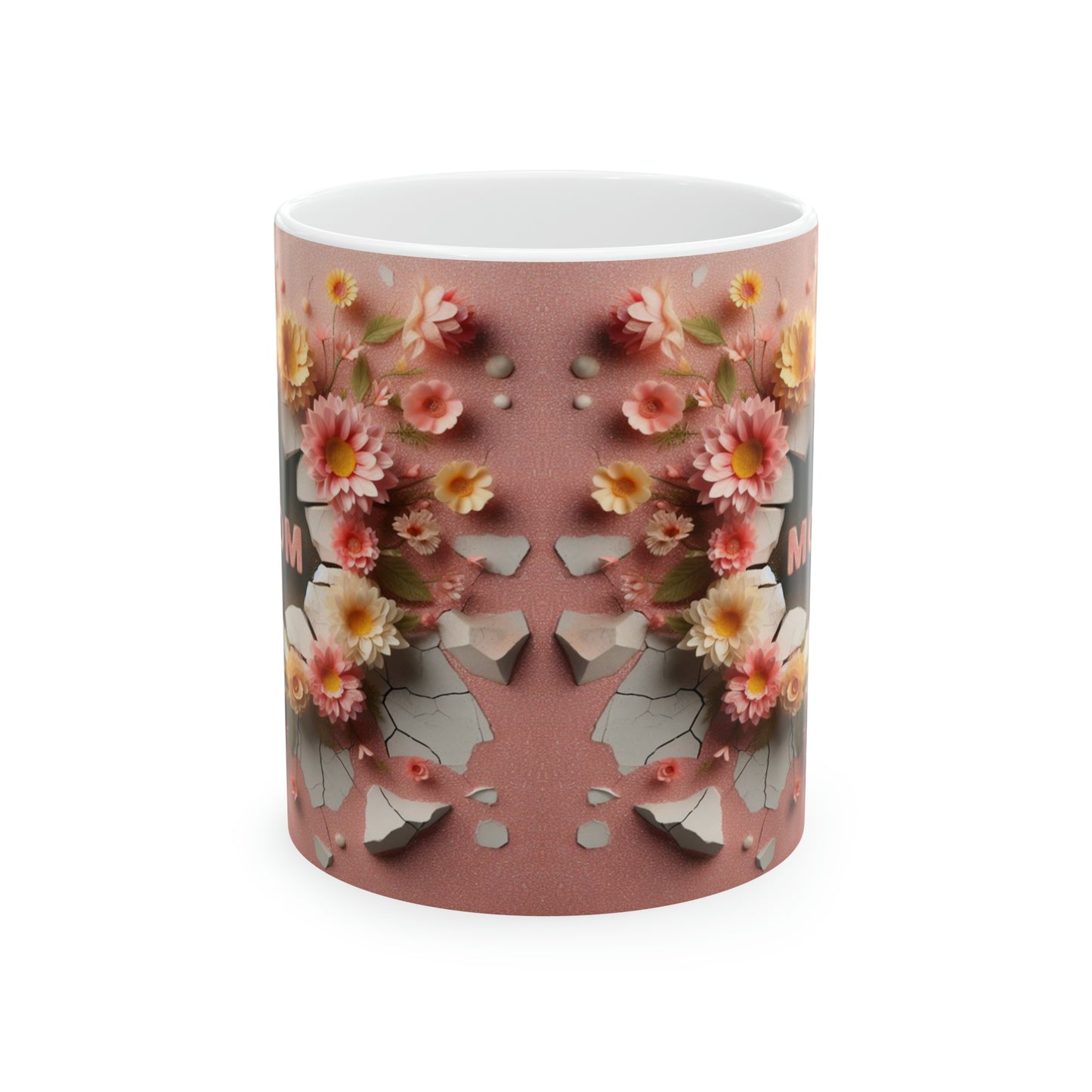 3D Mom | Ceramic Mug, 11oz - Kim’s Signature Beauty & Accessories    