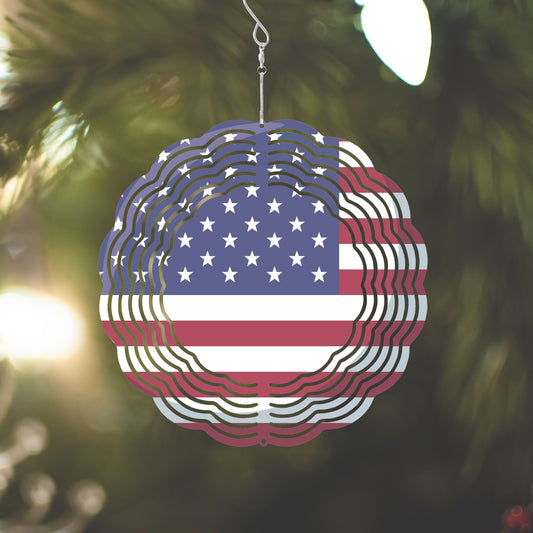 American Pride Wind Spinner - Kim’s Signature Beauty & Accessories    (Store description)