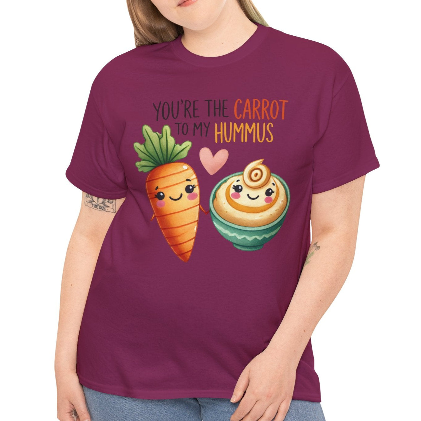 You're the Carrot to My Hummus Tee - Kim’s Signature Beauty & Accessories    (Store description)