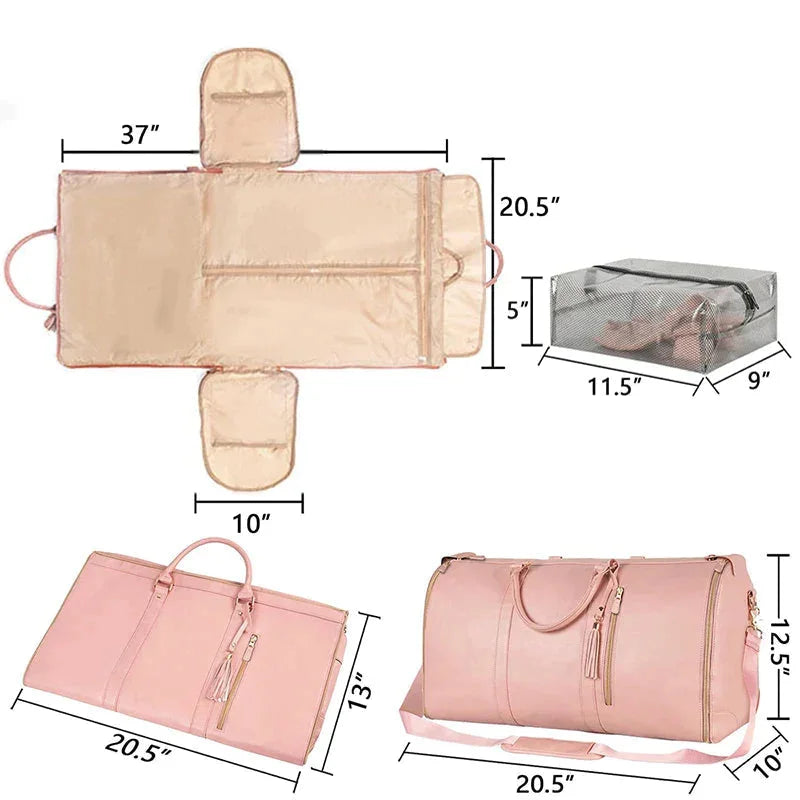 Travel Convenient Carry-On Clothing Bag - Kim’s Signature Beauty & Accessories    