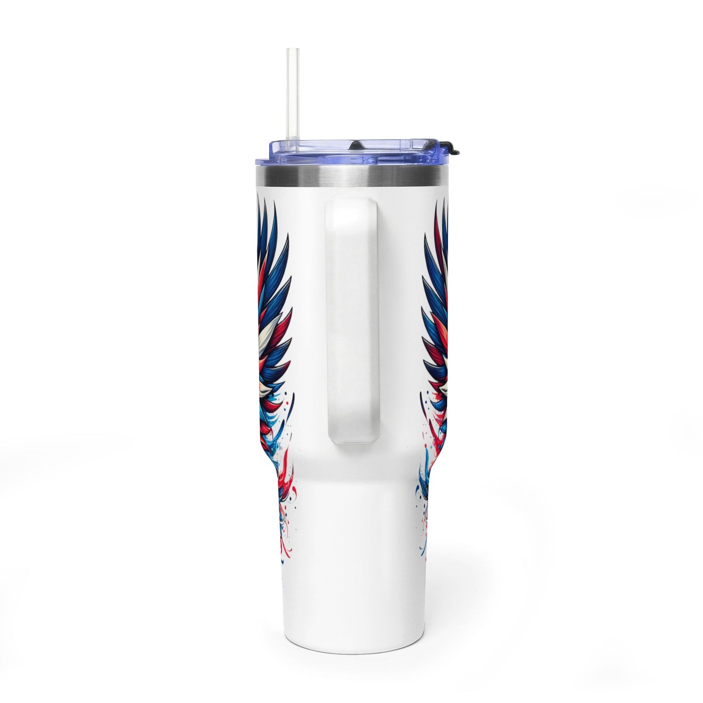 40oz Patriotic Eagle Tumbler — American Flag Vacuum Insulated Travel Cup - Kim’s Signature Beauty & Accessories