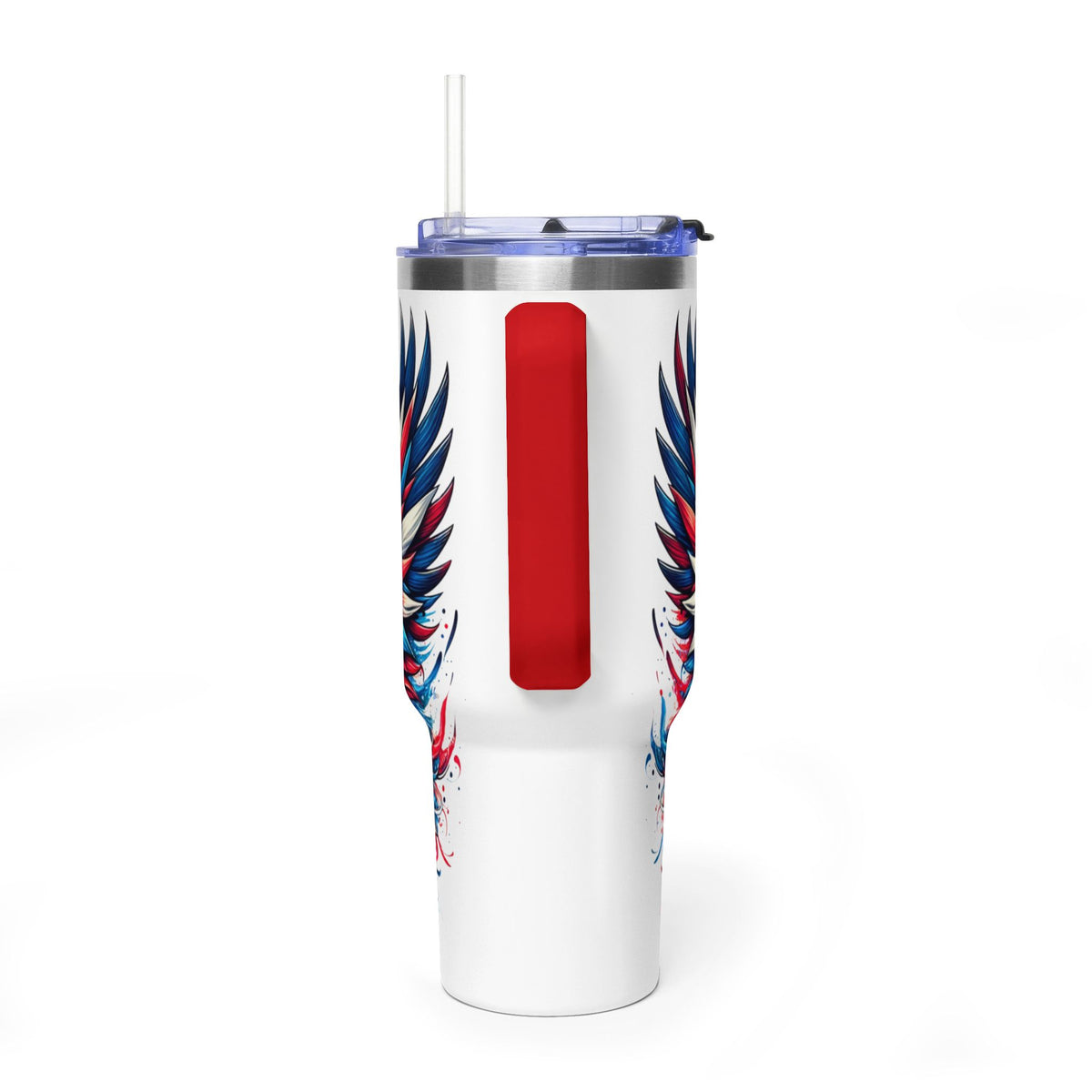 40oz Patriotic Eagle Tumbler — American Flag Vacuum Insulated Travel Cup - Kim’s Signature Beauty & Accessories