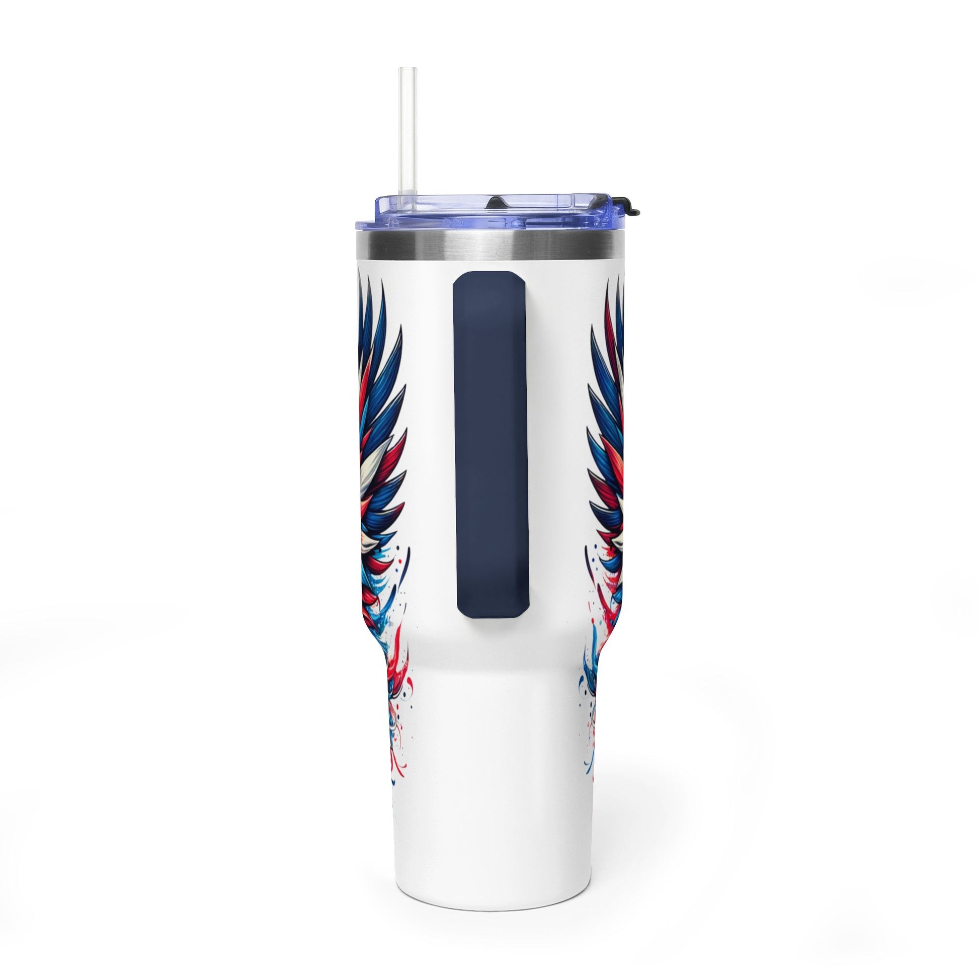 40oz Patriotic Eagle Tumbler — American Flag Vacuum Insulated Travel Cup - Kim’s Signature Beauty & Accessories
