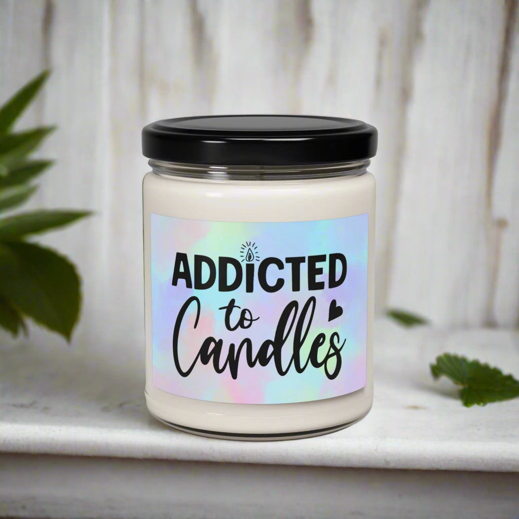 Addicted to Candles Scented Soy Candle, 9oz - Kim’s Signature Beauty & Accessories    (Store description)