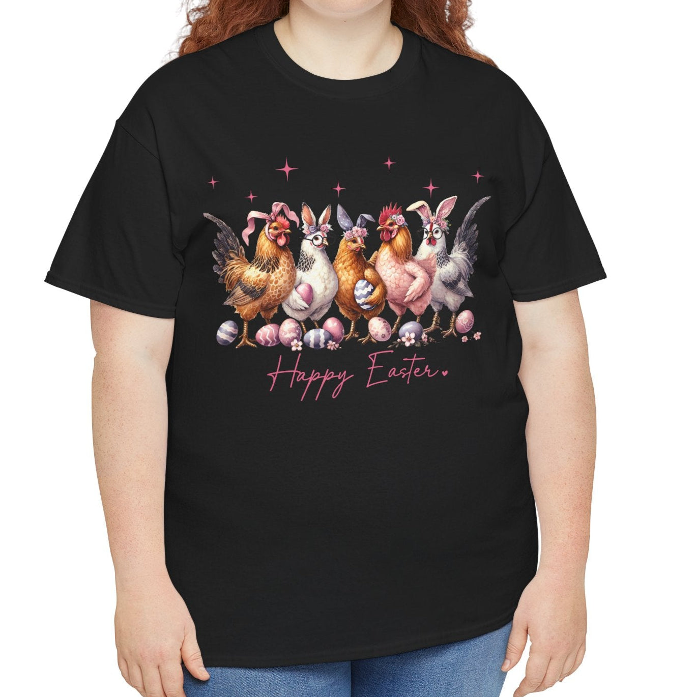 Clucking Good Easter - Cute Chickens with Bunny Ears Tee 🐔🐰 - Kim’s Signature Beauty & Accessories    (Store description)