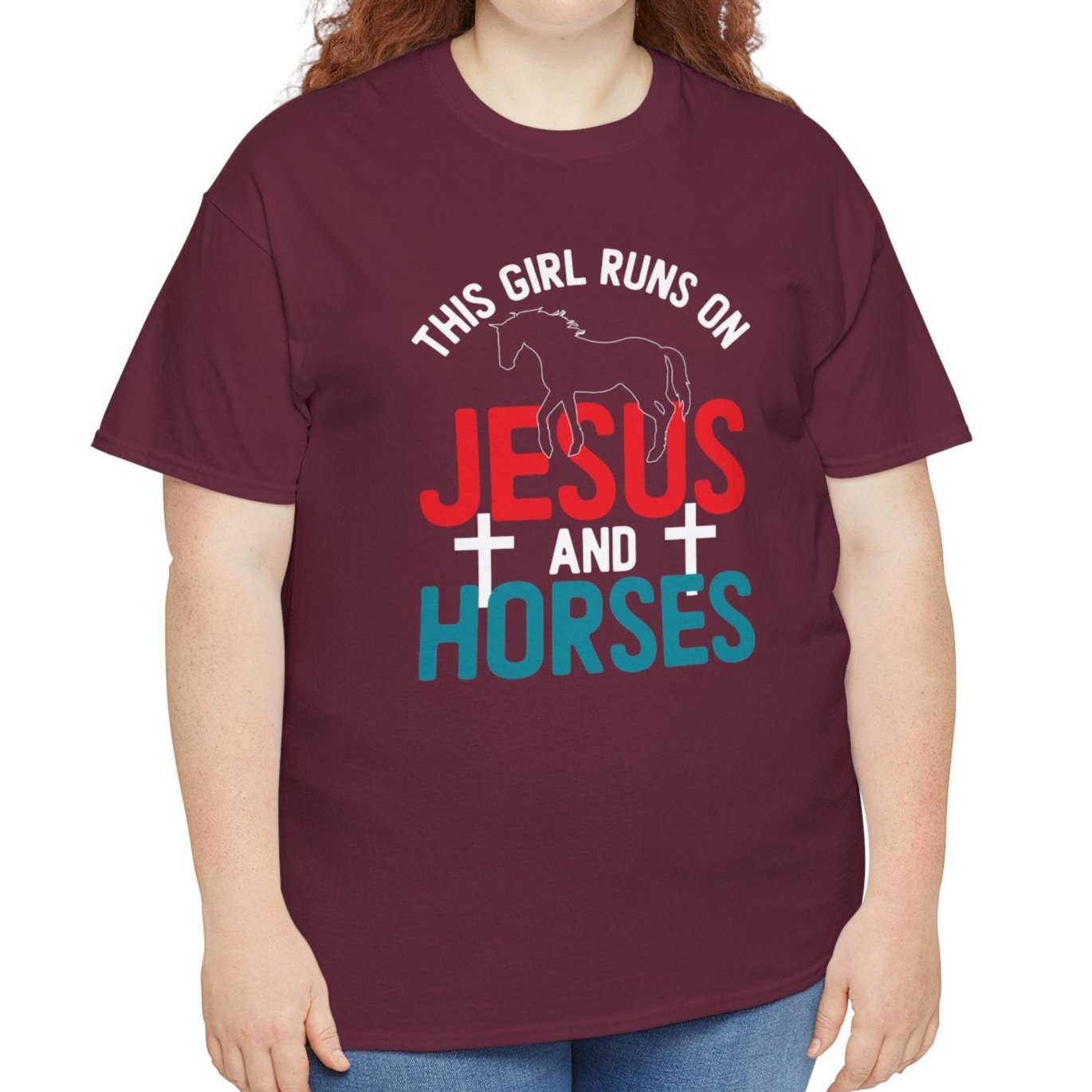 Jesus & Horses Tee - Kim’s Signature Beauty & Accessories    (Store description)