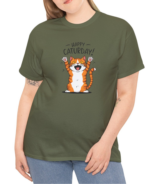Happy Caturday!!  Cotton Tee - Kim’s Signature Beauty & Accessories    