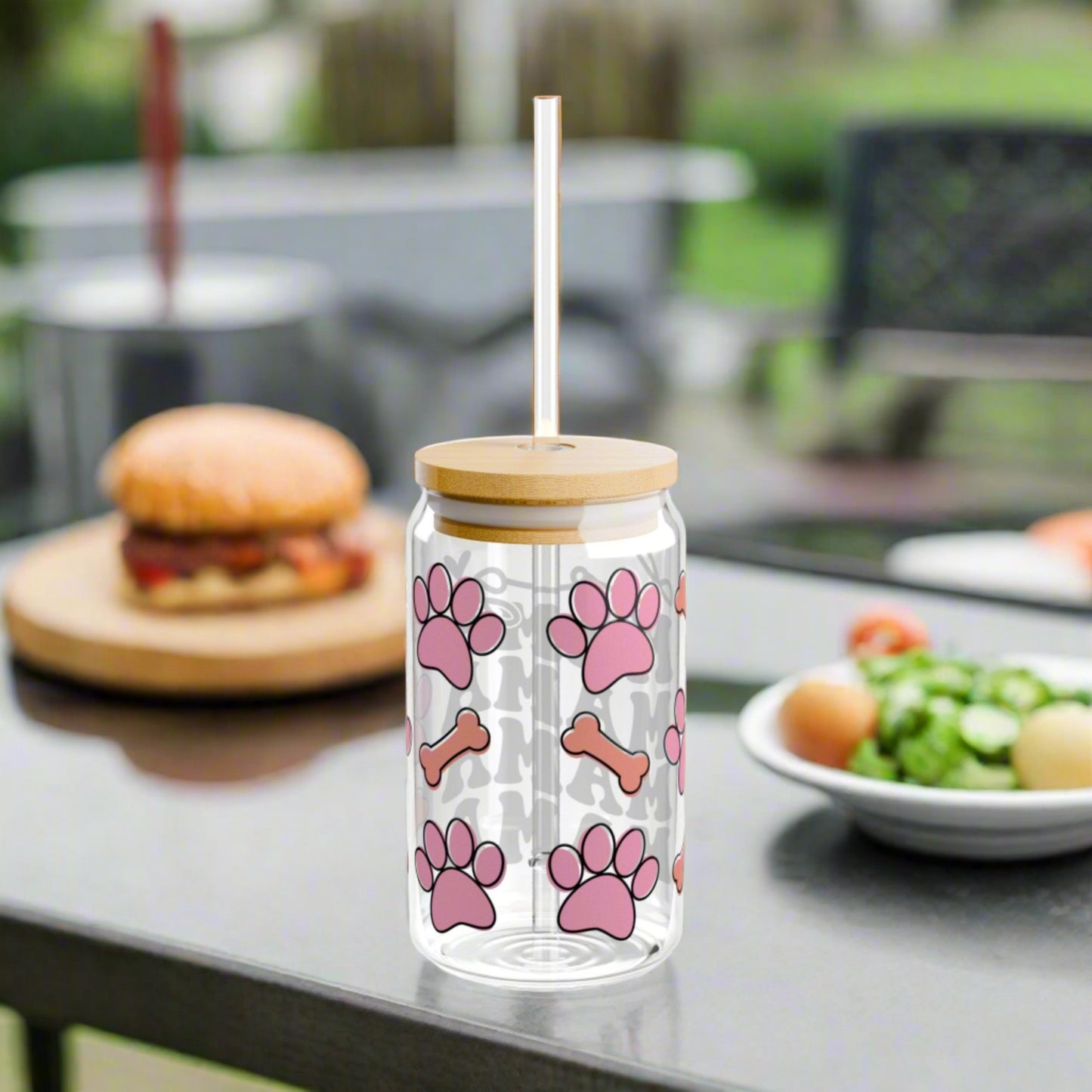 Dog Mama Sipper Glass - Kim’s Signature Beauty & Accessories    (Store description)