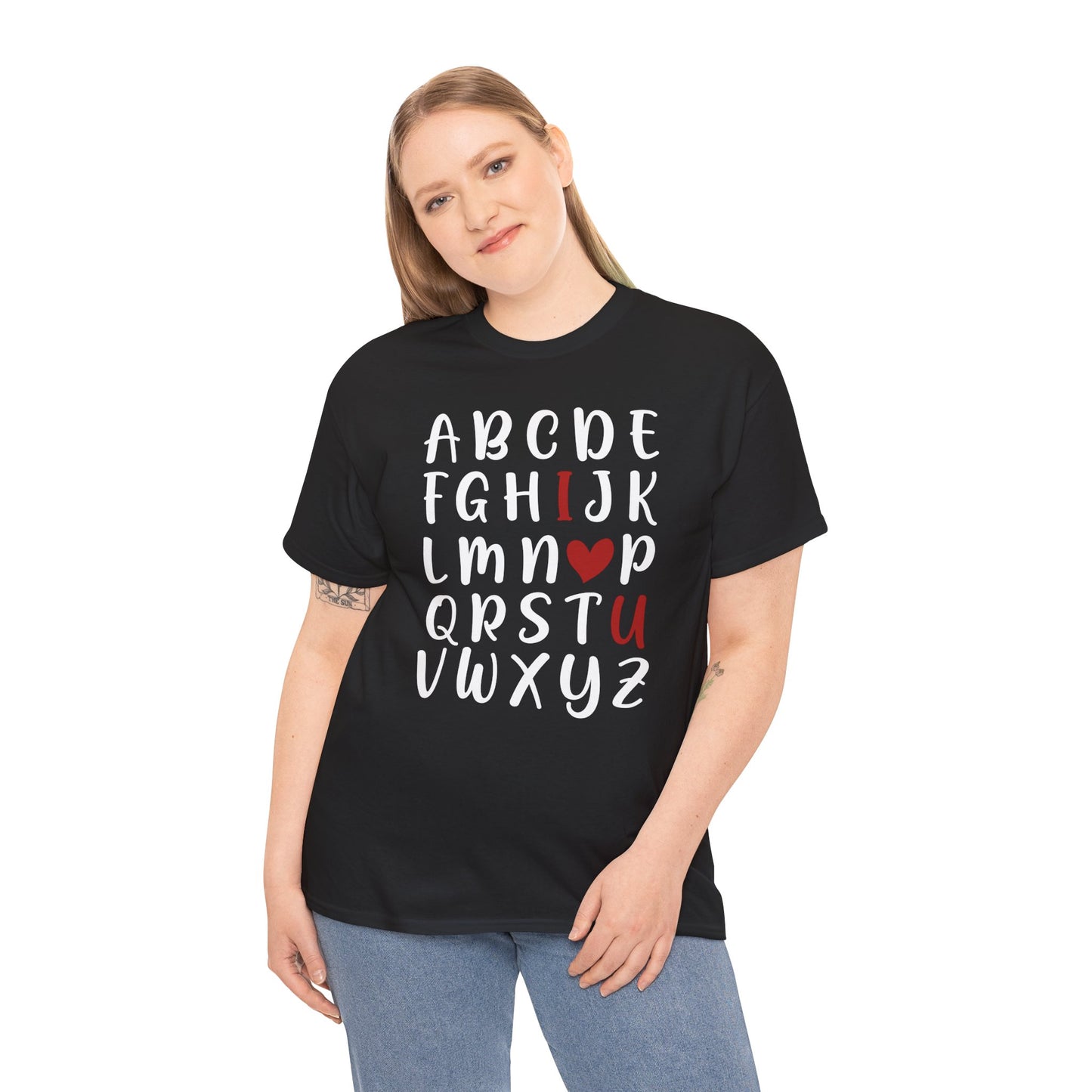 A-Z I LOVE YOU Tee - Kim’s Signature Beauty & Accessories    (Store description)