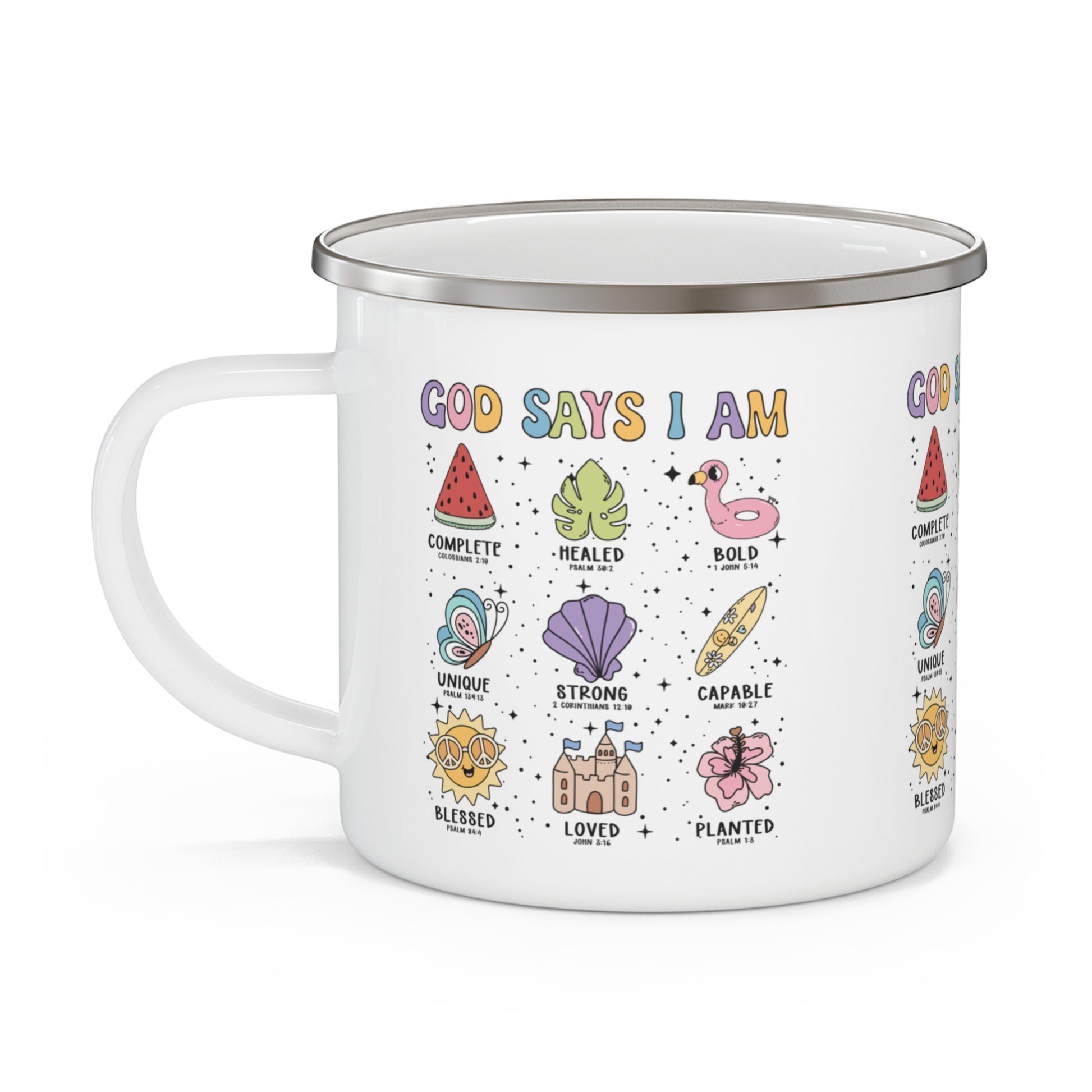 God Says I am... Camping Mug - Kim’s Signature Beauty & Accessories    (Store description)