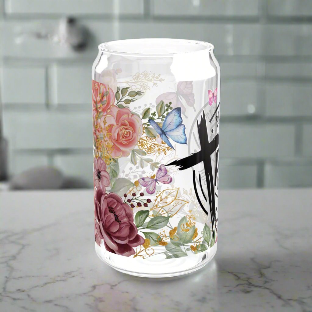 Pray On It Sipper Glass - Kim’s Signature Beauty & Accessories    (Store description)