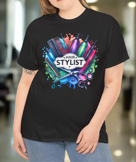 Colorful Stylist Tee - Kim’s Signature Beauty & Accessories    