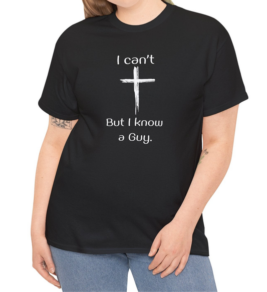 I Know A Guy Cotton Tee - Kim’s Signature Beauty & Accessories    