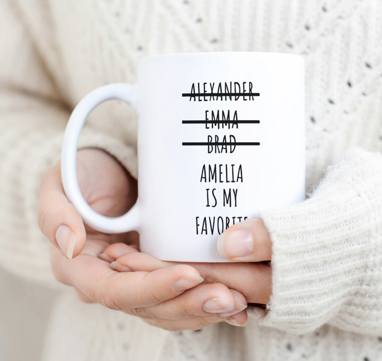 (PESONALIZE) IS MY FAVORITE MUG - Kim’s Signature Beauty & Accessories    (Store description)
