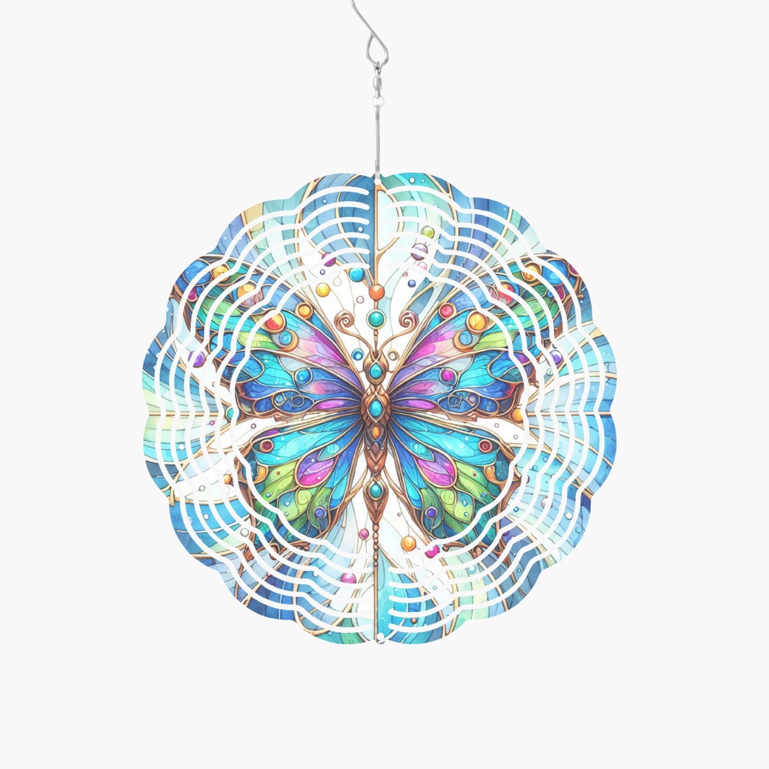 Color of Hope Wind Spinner - Kim’s Signature Beauty & Accessories    (Store description)