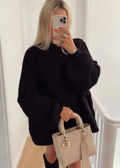 Loose Plus Size Pullover Sweater - Kim’s Signature Beauty & Accessories    (Store description)