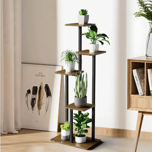 5-layer Indoor Plant Stands, Multi-level Plant Shelves - Kim’s Signature Beauty & Accessories    
