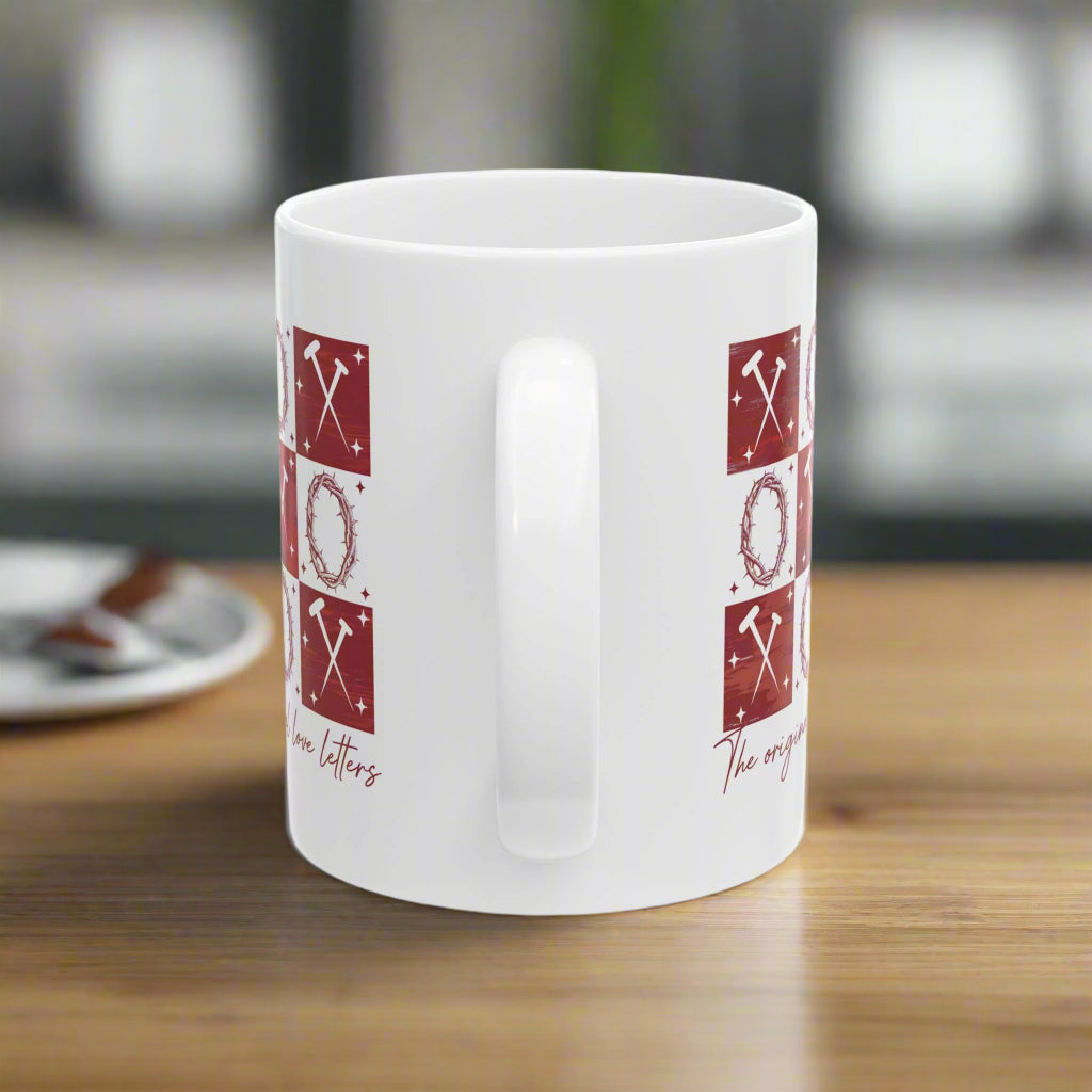 Original Love Letters Ceramic Mug, (11oz, 15oz) - Kim’s Signature Beauty & Accessories    (Store description)