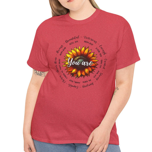You Are.... Sunflower Faith Tee - Kim’s Signature Beauty & Accessories    (Store description)