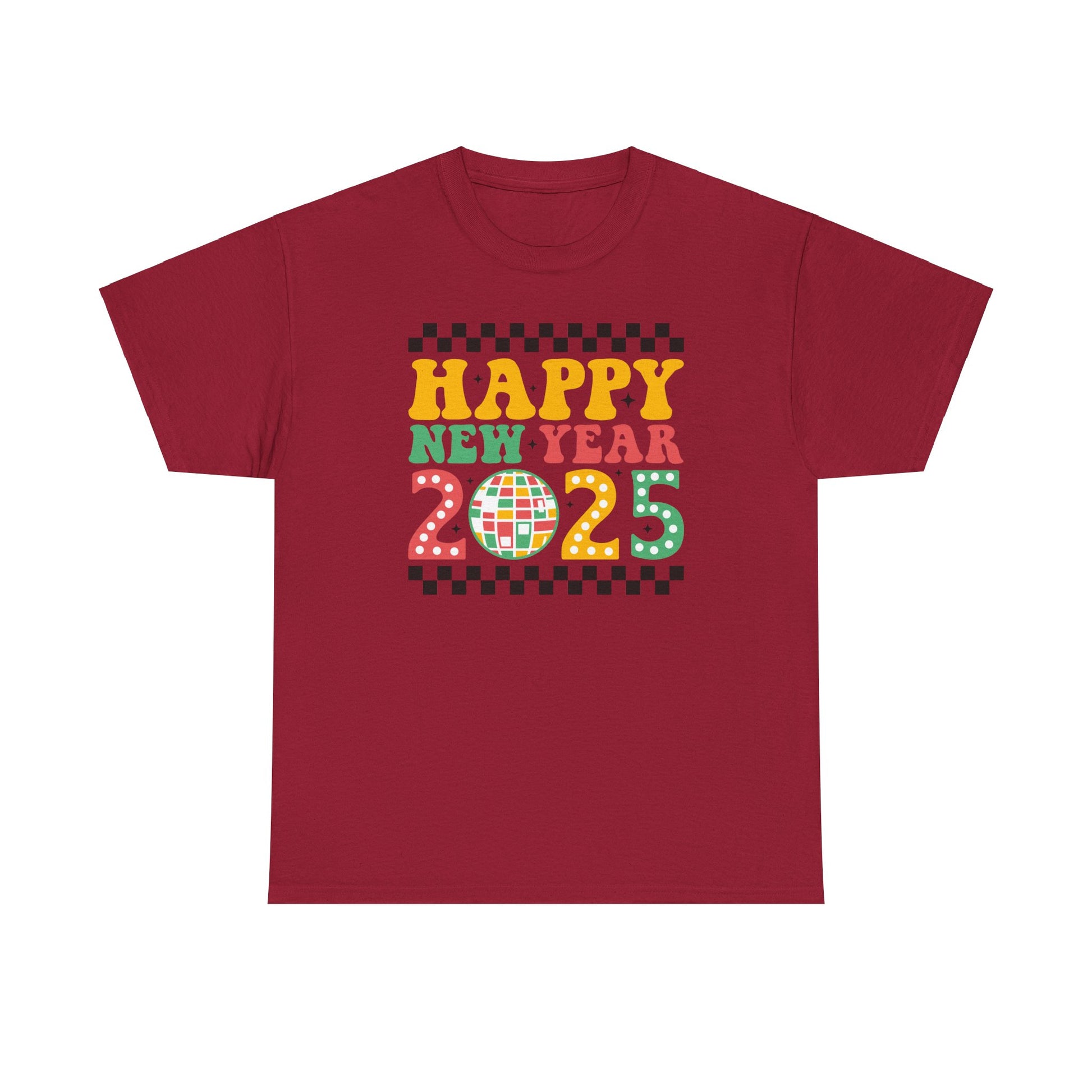 Happy New Year 2025 Cotton Tee - Kim’s Signature Beauty & Accessories    (Store description)