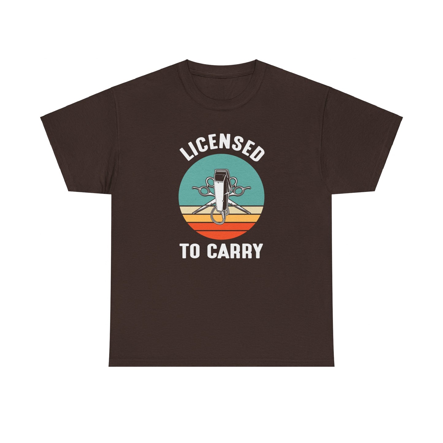 Licensed To Carry Barber |Cotton Tee - Kim’s Signature Beauty & Accessories    (Store description)