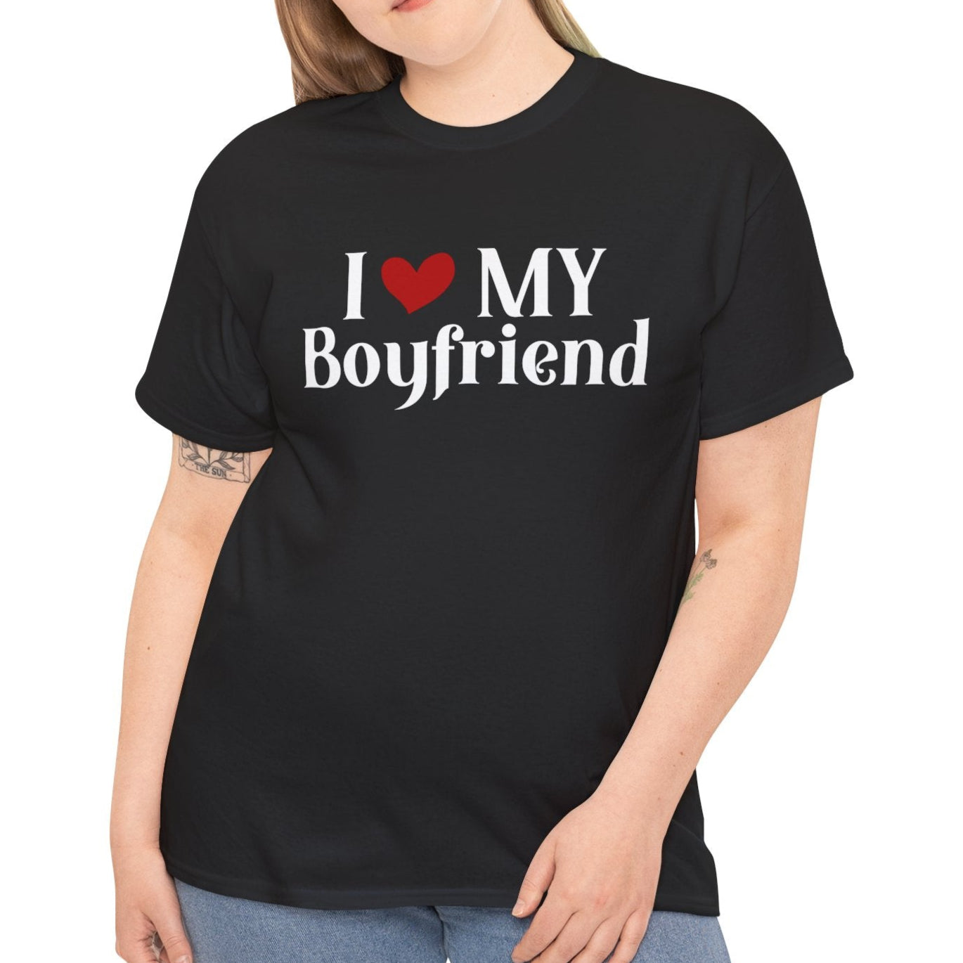 I Love My Boyfriend Shirt – Fun & Stylish Gift - Kim’s Signature Beauty & Accessories    (Store description)