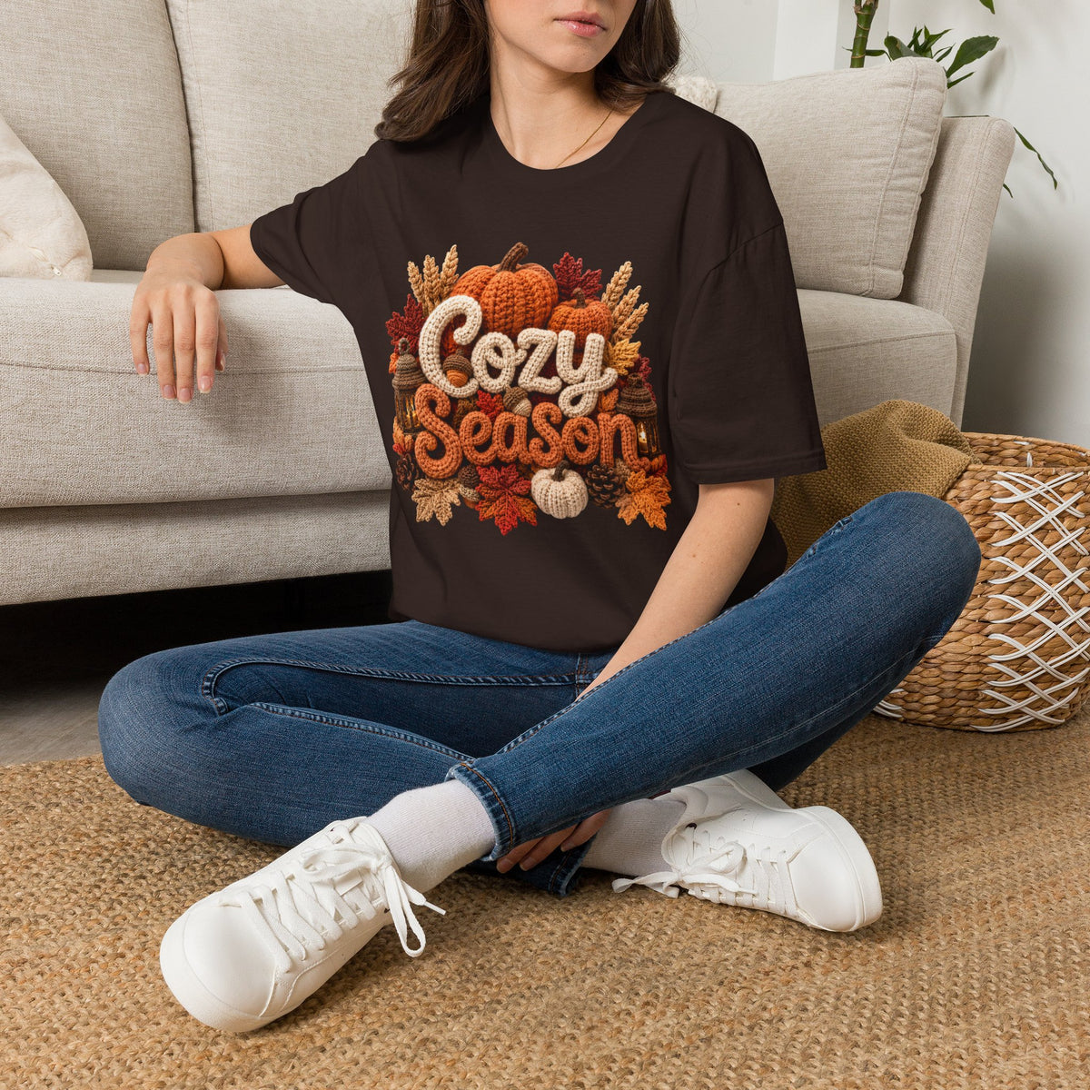 Cozy Season Pumpkin Fall T-Shirt
