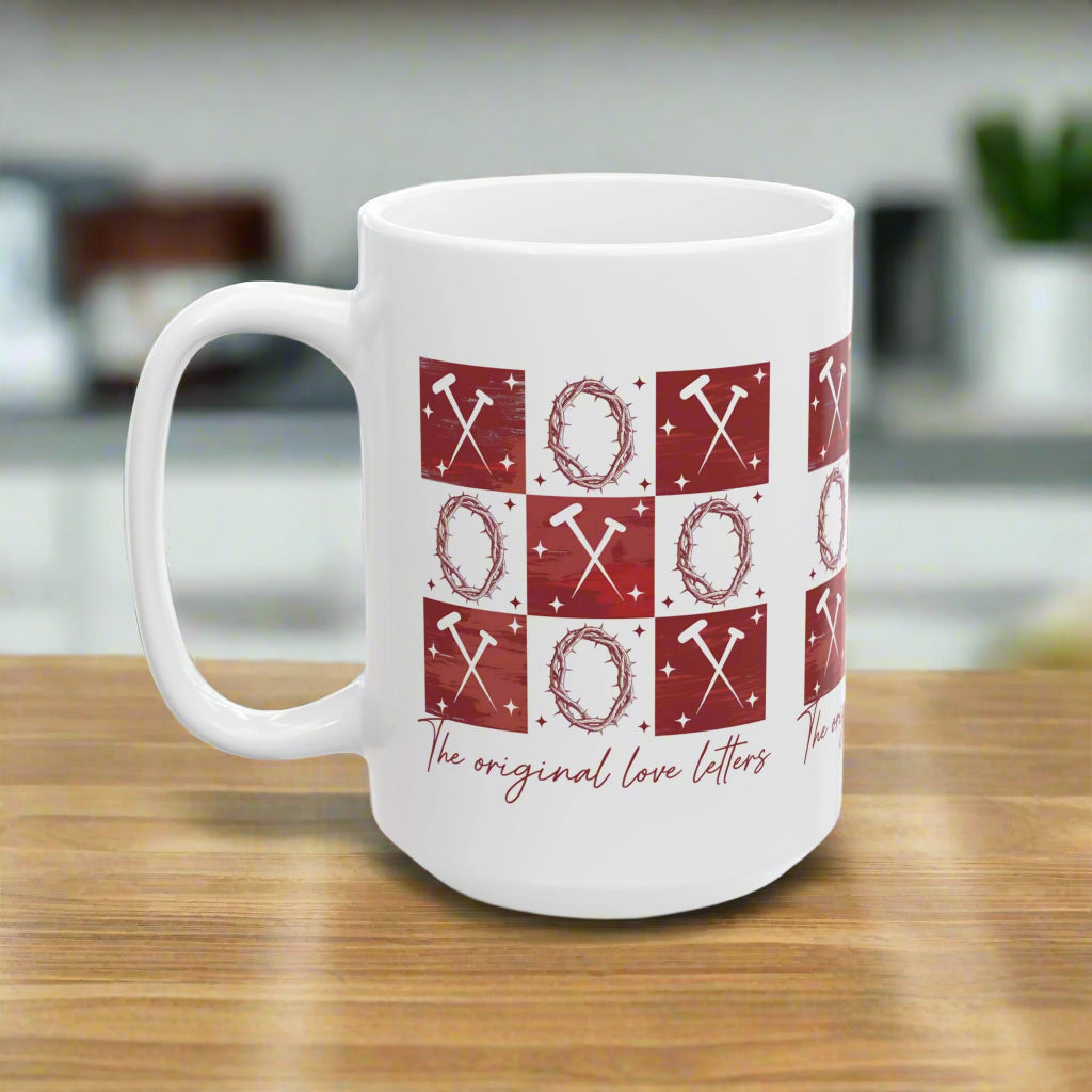 Original Love Letters Ceramic Mug, (11oz, 15oz) - Kim’s Signature Beauty & Accessories    (Store description)