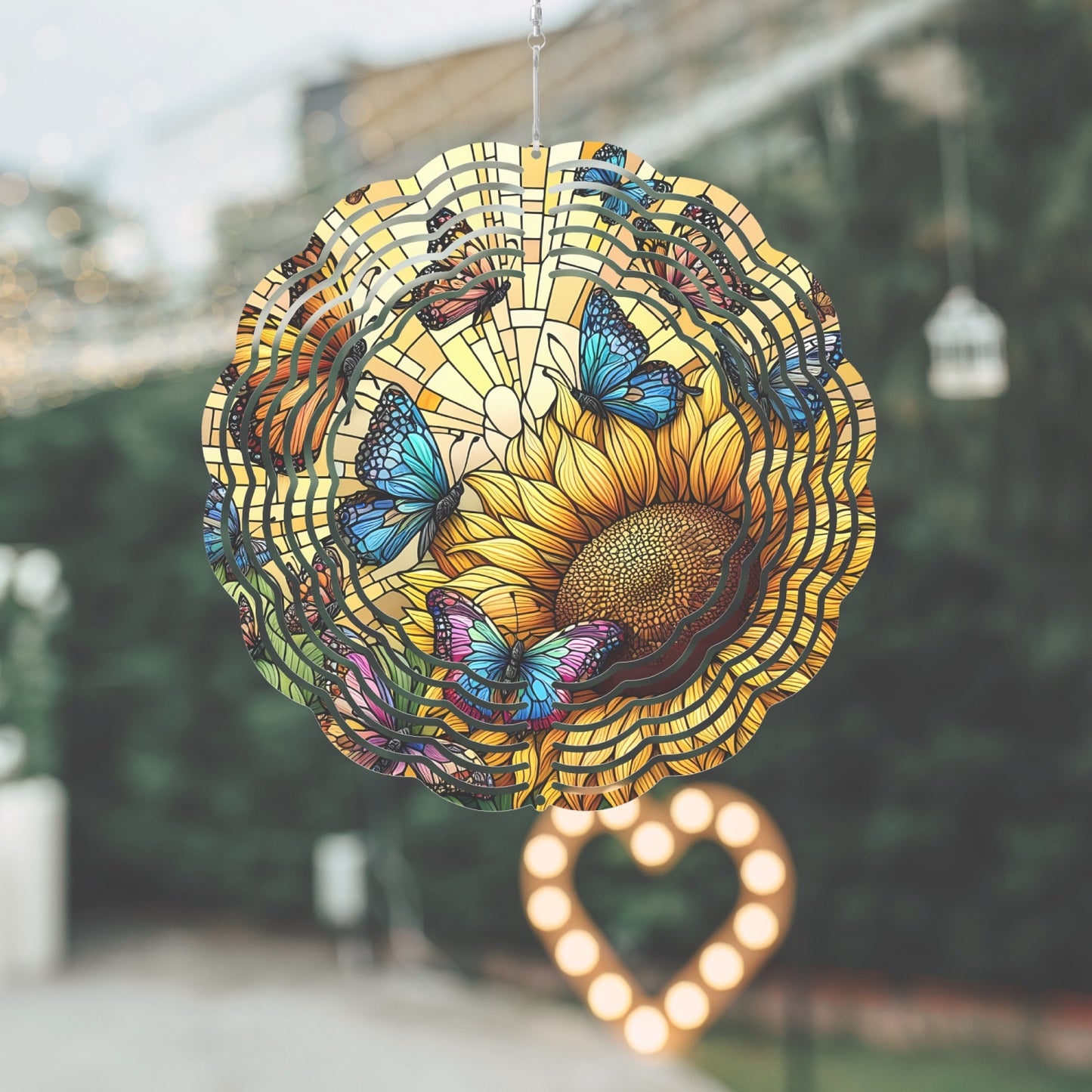 Butterfly Garden Wind Spinner - Kim’s Signature Beauty & Accessories    (Store description)