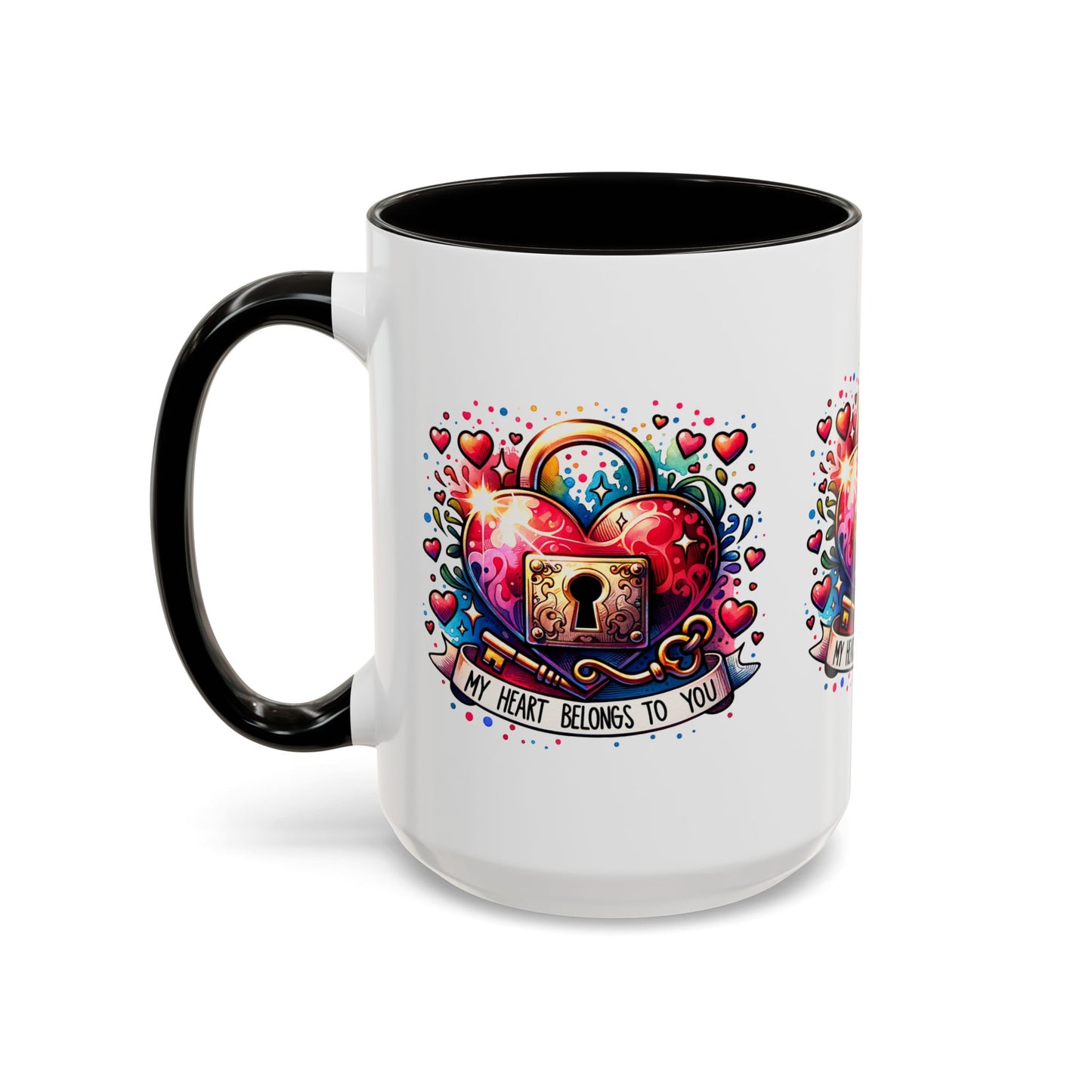 My Heart Belongs to You Colorful Mugs (11oz, 15oz)