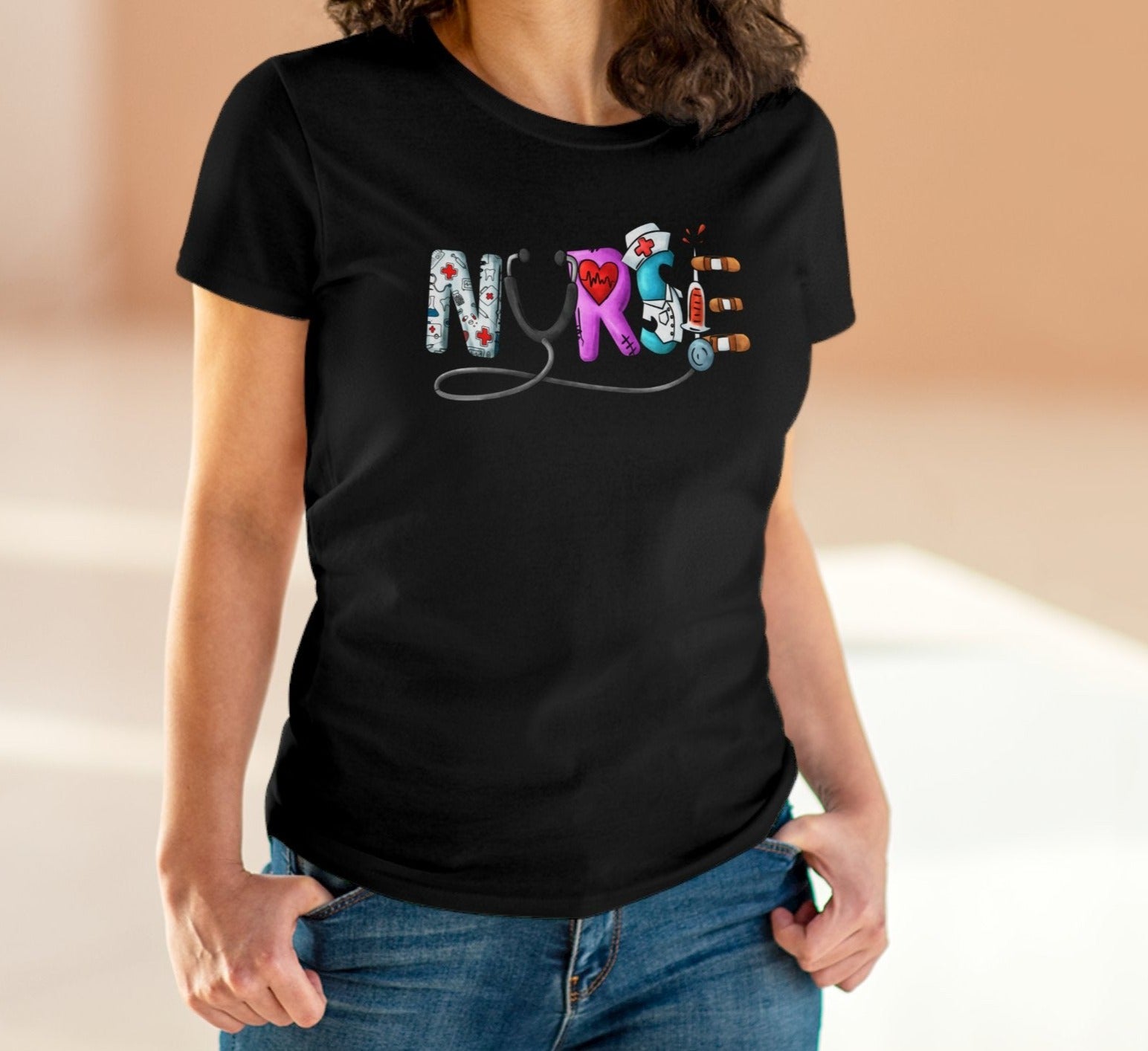 Nurse Passion | Cotton Tee - Kim’s Signature Beauty & Accessories    (Store description)