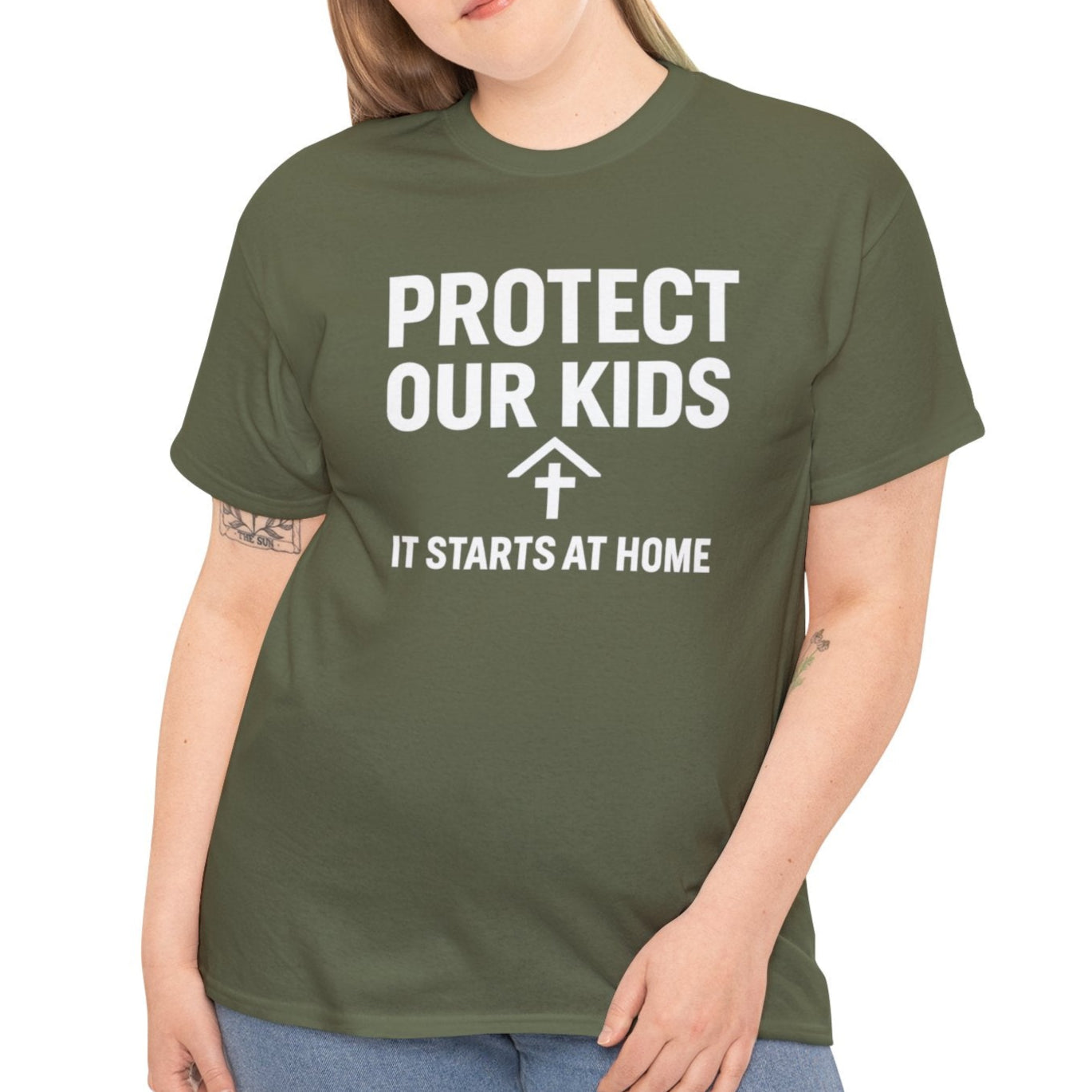Protect Our Kids Awareness T-Shirt – It Starts at Home
