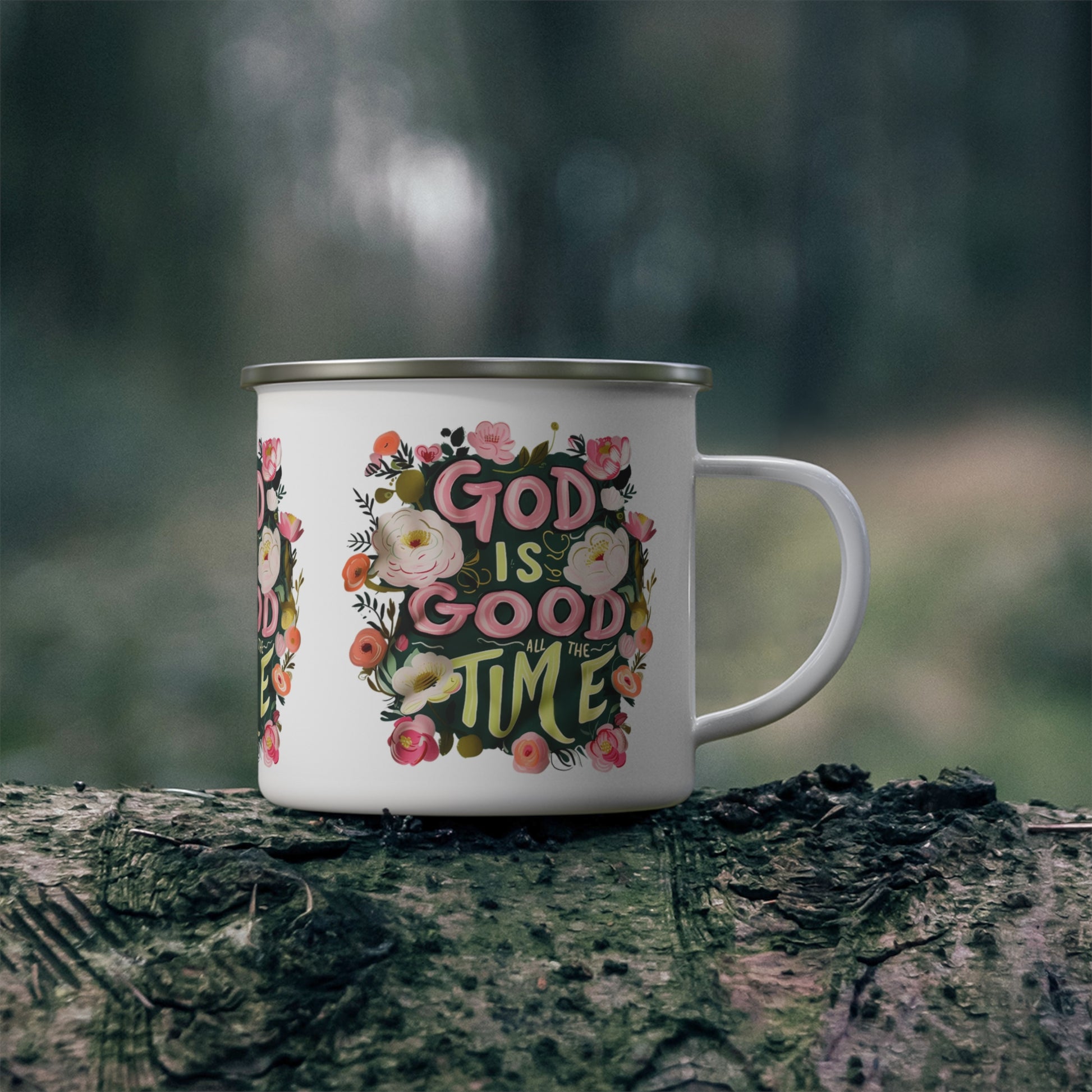 God Is Good Camping Mug - Kim’s Signature Beauty & Accessories    (Store description)