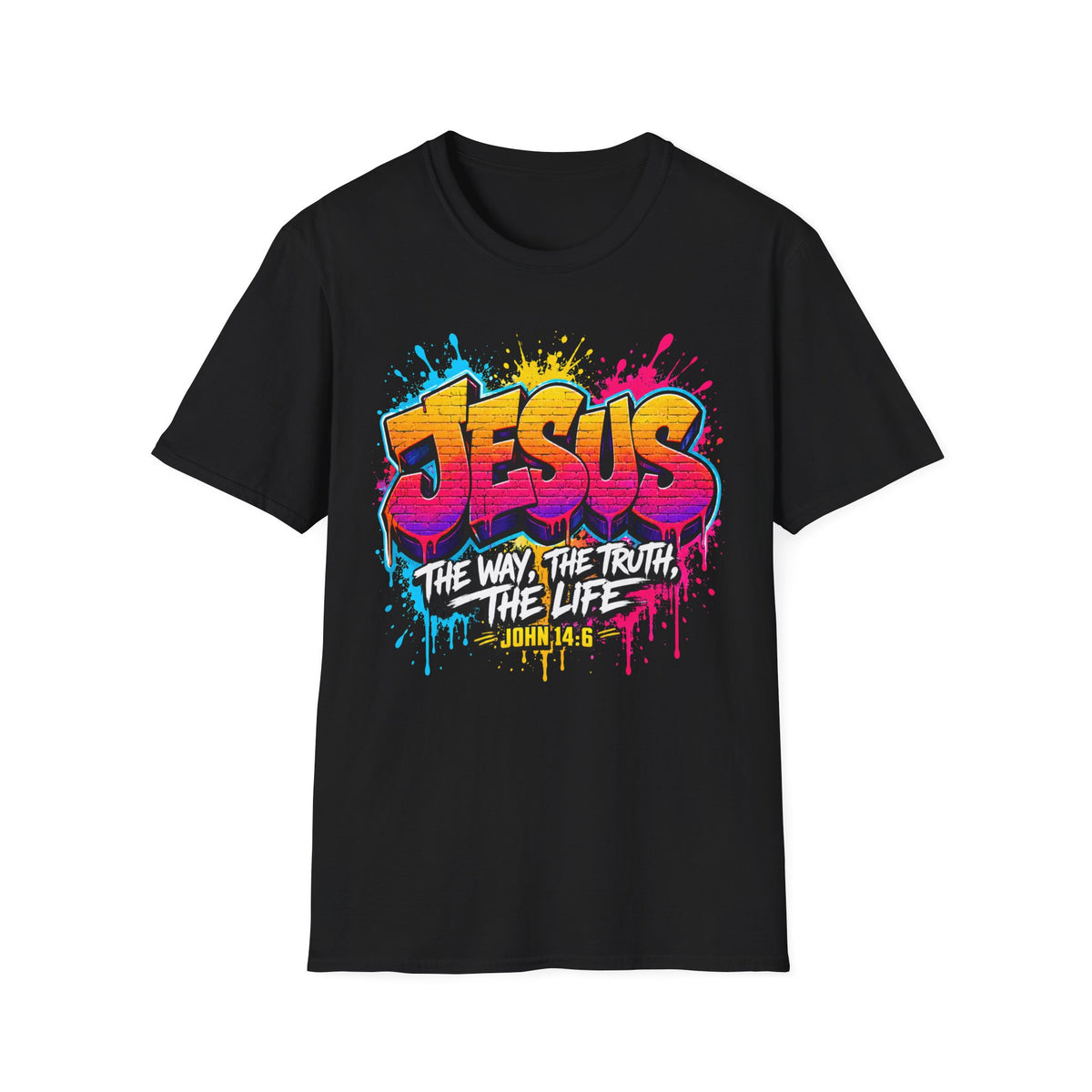 Jesus “The Way, the Truth, the Life” Christian T-Shirt