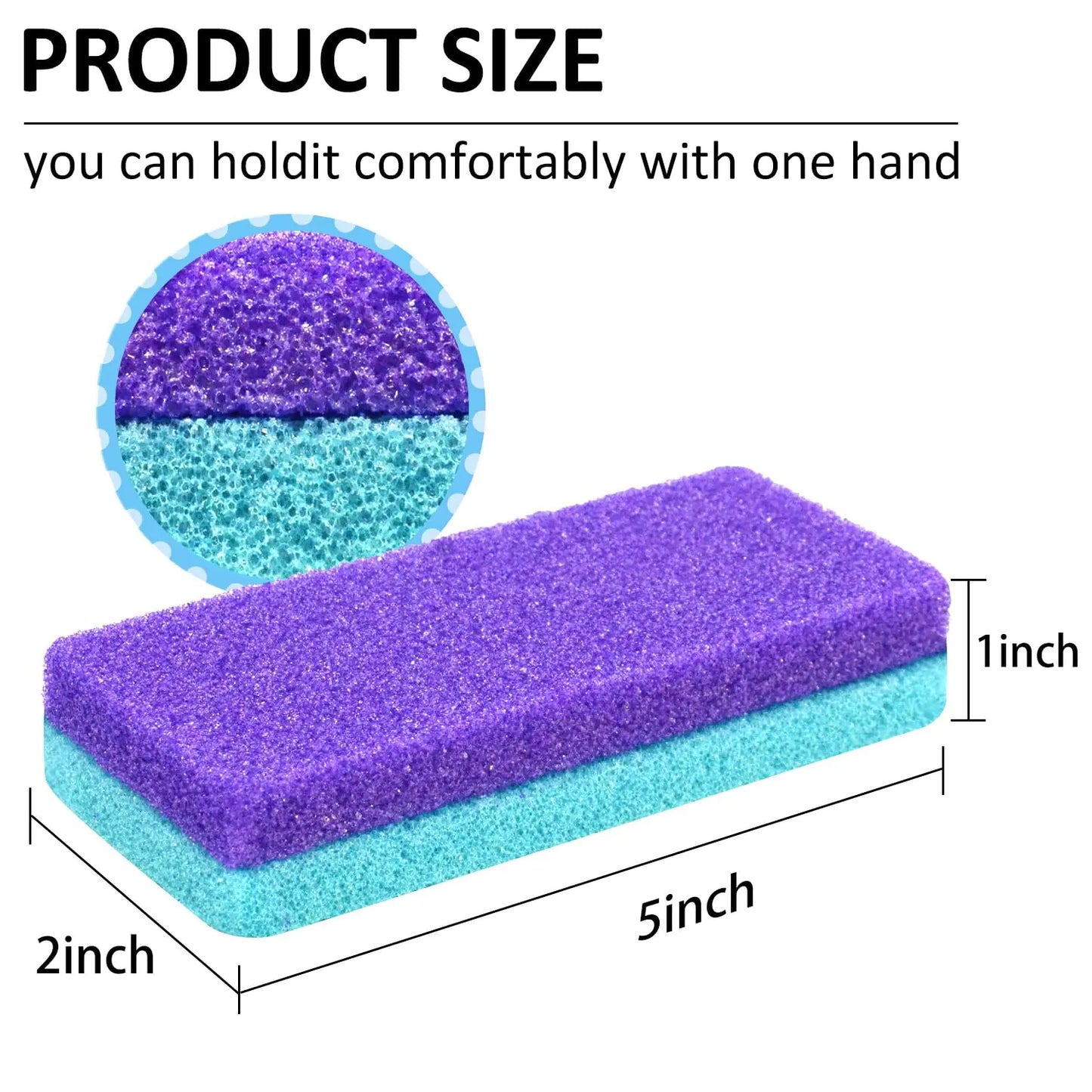 6-Pk. Professional Pedicure Pumice Stone - Kim’s Signature Beauty & Accessories    