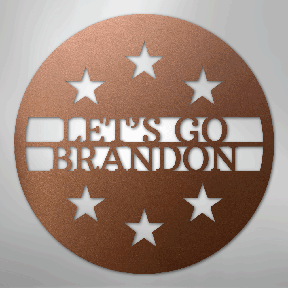 6 Star Monogram - Steel Sign - Kim’s Signature Beauty & Accessories