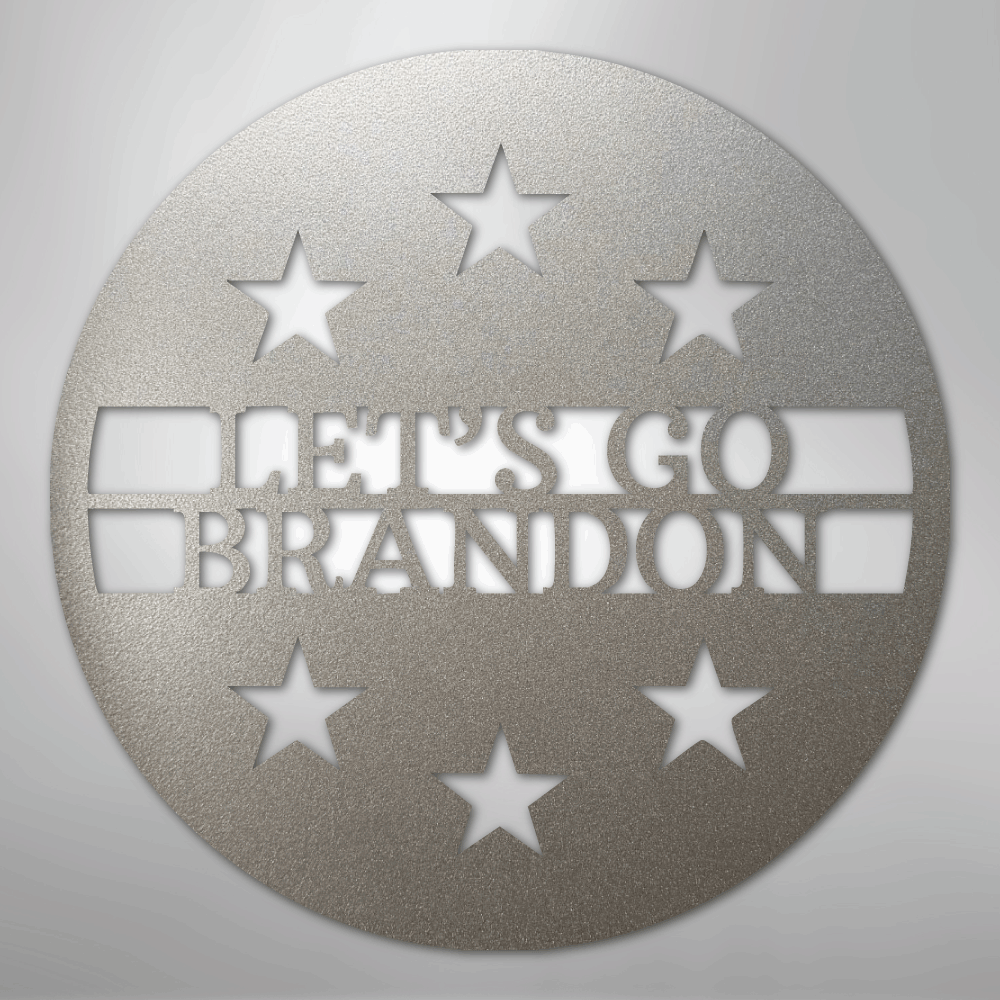 6 Star Monogram - Steel Sign - Kim’s Signature Beauty & Accessories