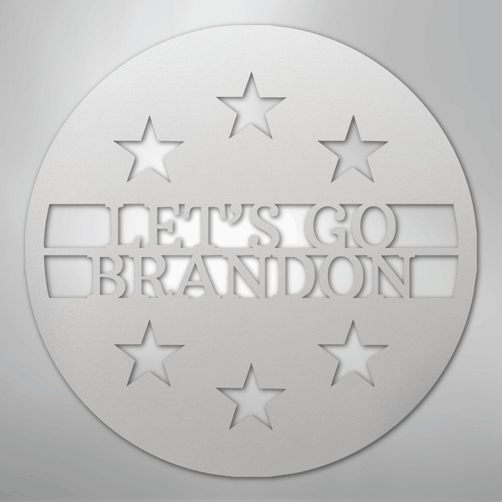 6 Star Monogram - Steel Sign - Kim’s Signature Beauty & Accessories