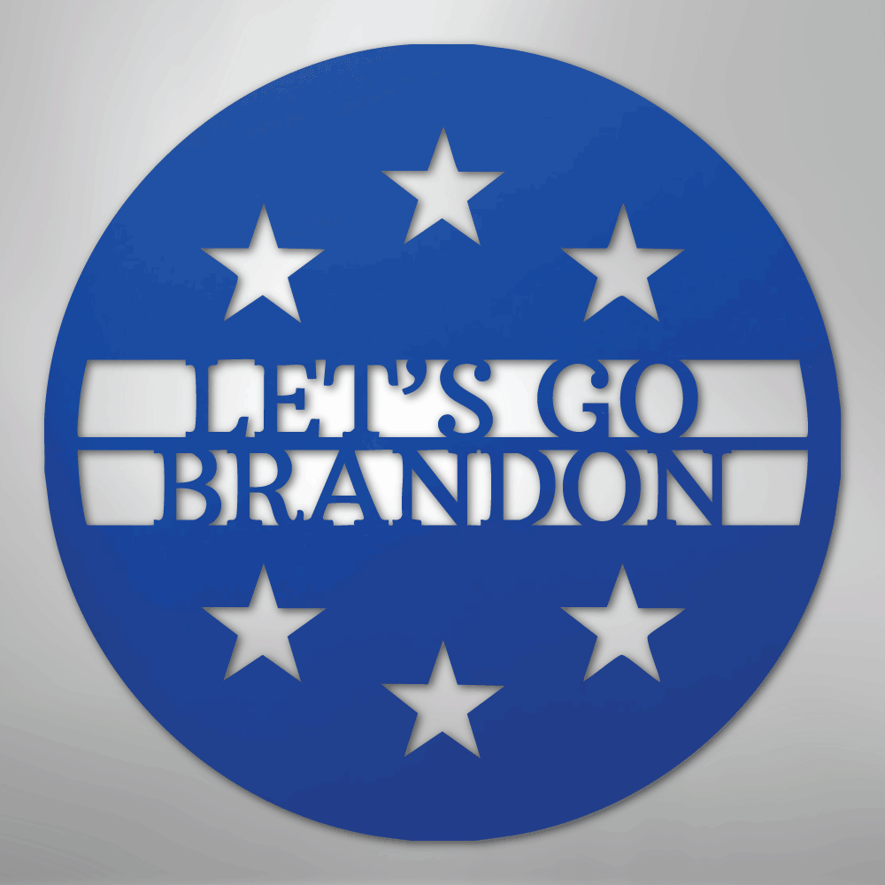 6 Star Monogram - Steel Sign - Kim’s Signature Beauty & Accessories