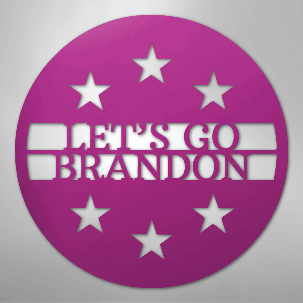 6 Star Monogram - Steel Sign - Kim’s Signature Beauty & Accessories