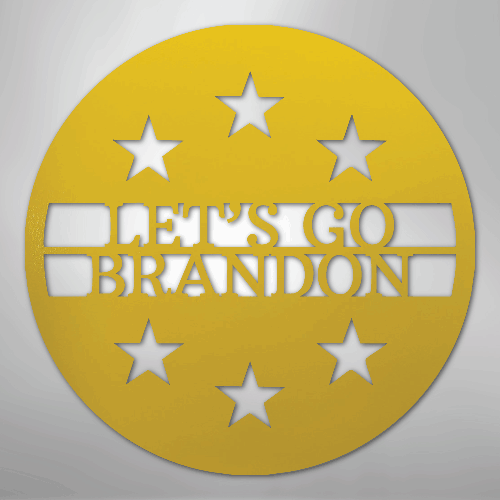 6 Star Monogram - Steel Sign - Kim’s Signature Beauty & Accessories